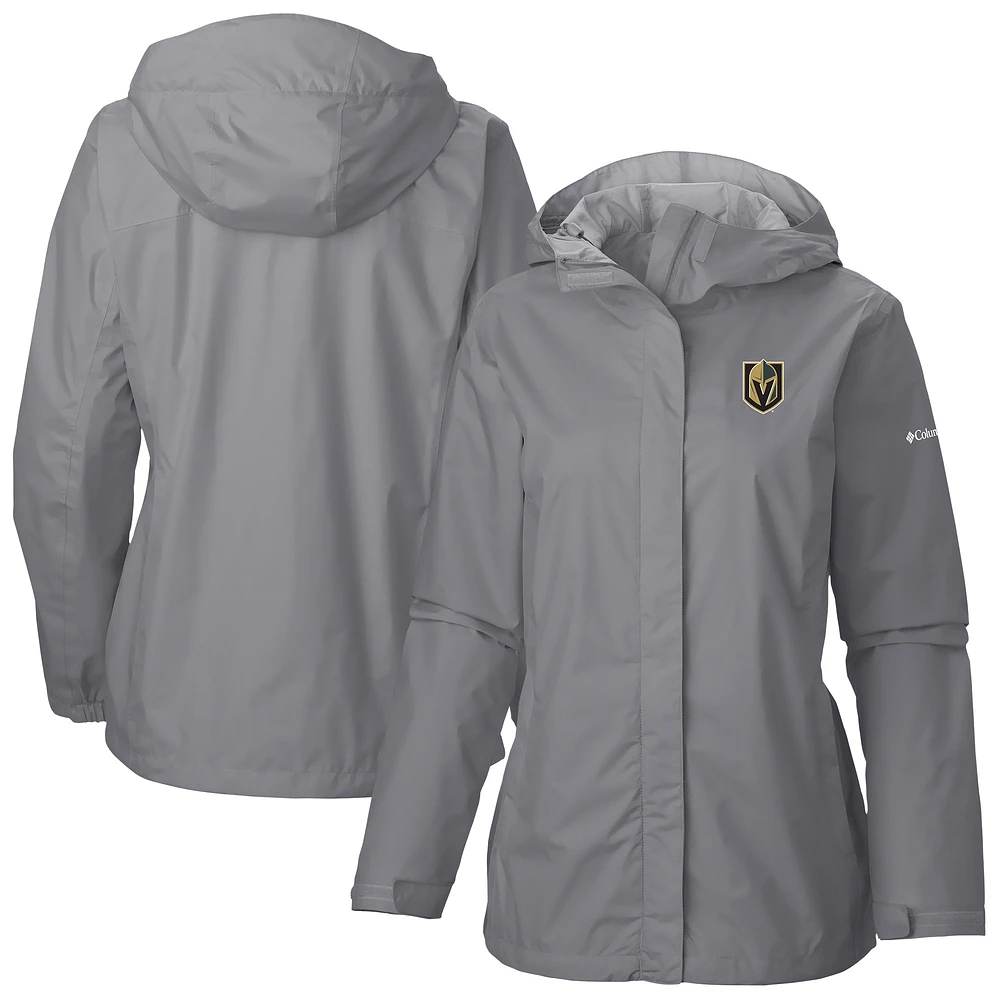 Women's Columbia Vegas Golden Knights Arcadia Omni-Tech Full-Zip Hooded Rain Jacket
