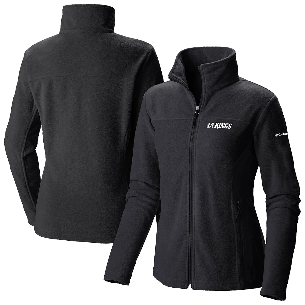 Women's Columbia Los Angeles Kings Give & Go II Fleece Full-Zip Jacket