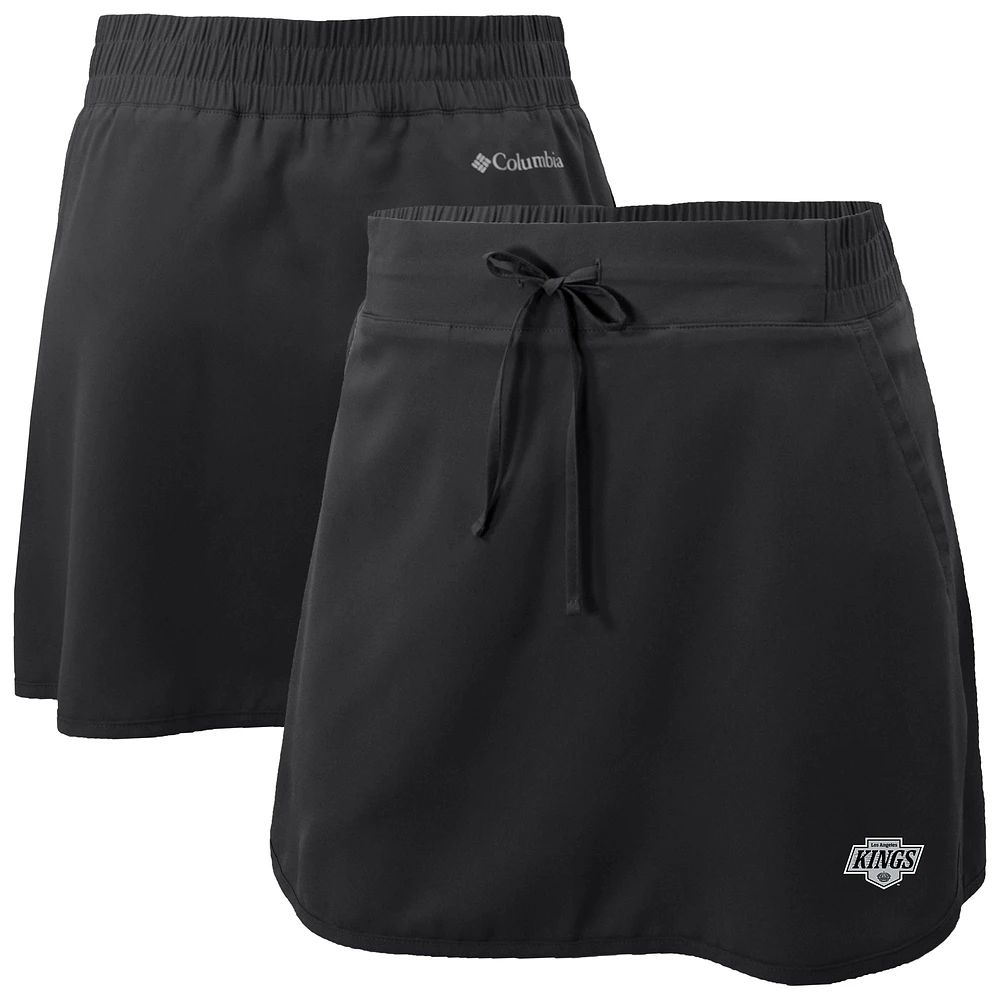 Women's Columbia Black Los Angeles Kings Lakewood Pines Omni-Wick Skort