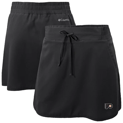 Women's Columbia Black Philadelphia Flyers Lakewood Pines Omni-Wick Skort