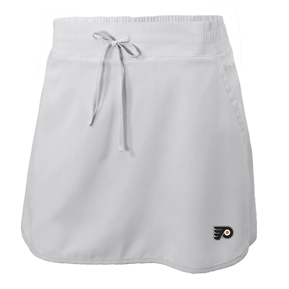Women's Columbia White Philadelphia Flyers Lakewood Pines Omni-Wick Skort