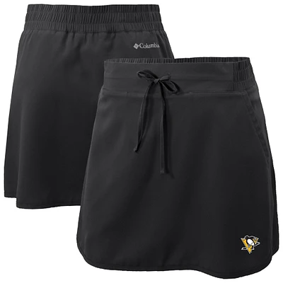 Women's Columbia Black Pittsburgh Penguins Lakewood Pines Omni-Wick Skort