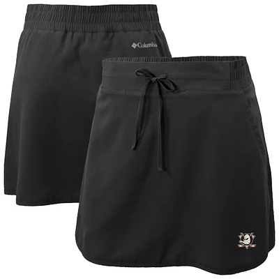 Women's Columbia Black Anaheim Ducks Lakewood Pines Omni-Wick Skort