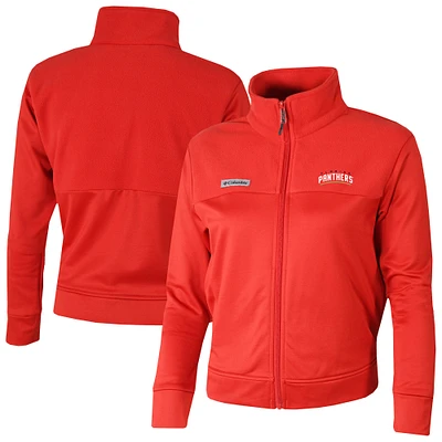 Women's Columbia Florida Panthers Omni-Wick Cropped River Fleece Full-Zip Jacket