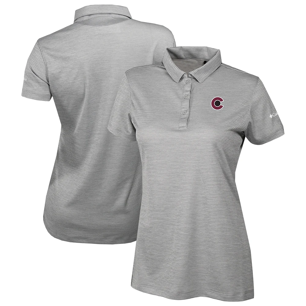 Women's Columbia Gray Colorado Avalanche Omni-Wick Set II Polo