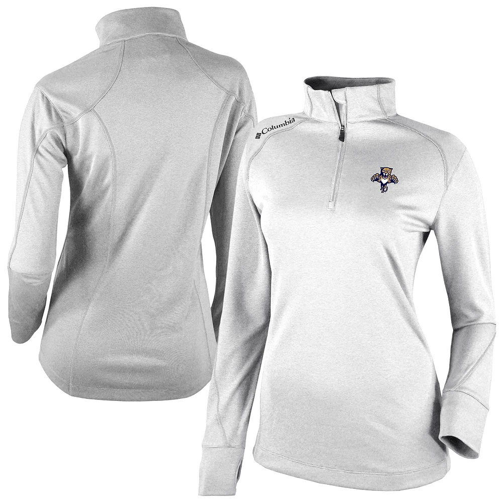 Women's Columbia Florida Panthers Shotgun Omni-Wick 2.0 Raglan Quarter-Zip Top