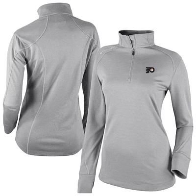 Women's Columbia Philadelphia Flyers Shotgun Omni-Wick 2.0 Raglan Quarter-Zip Top