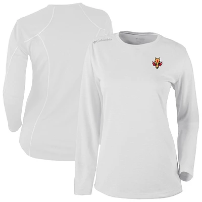 Women's Columbia Calgary Flames Shotgun Omni-Wick Raglan Long Sleeve T-Shirt