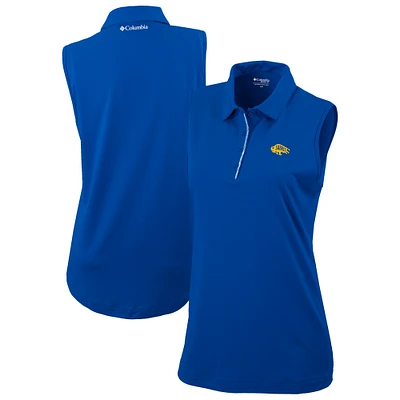Women's Columbia Royal Buffalo Sabres Tend the Ball Omni-Wick Tank Top
