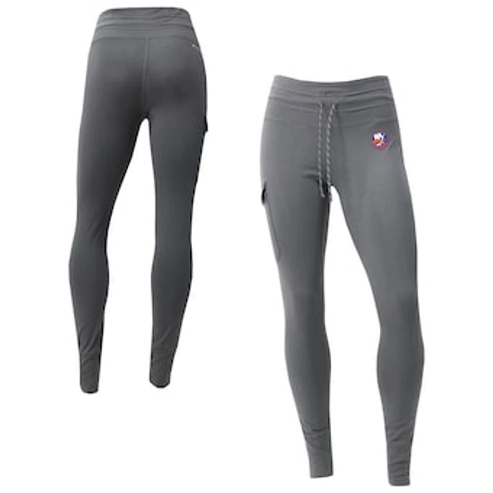 Women's Columbia Gray New York Islanders Trek Omni-Wick Leggings