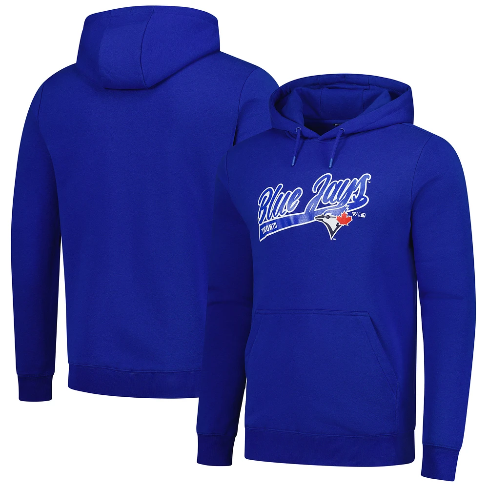Men's Levelwear Royal Toronto Blue Jays Podium Fleece Pullover Hoodie