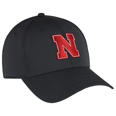 Men's Ahead Graphite Nebraska Huskers Stratus AeroSphere Adjustable Hat