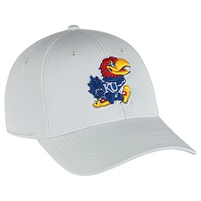 Men's Ahead Stone Kansas Jayhawks Stratus AeroSphere Adjustable Hat