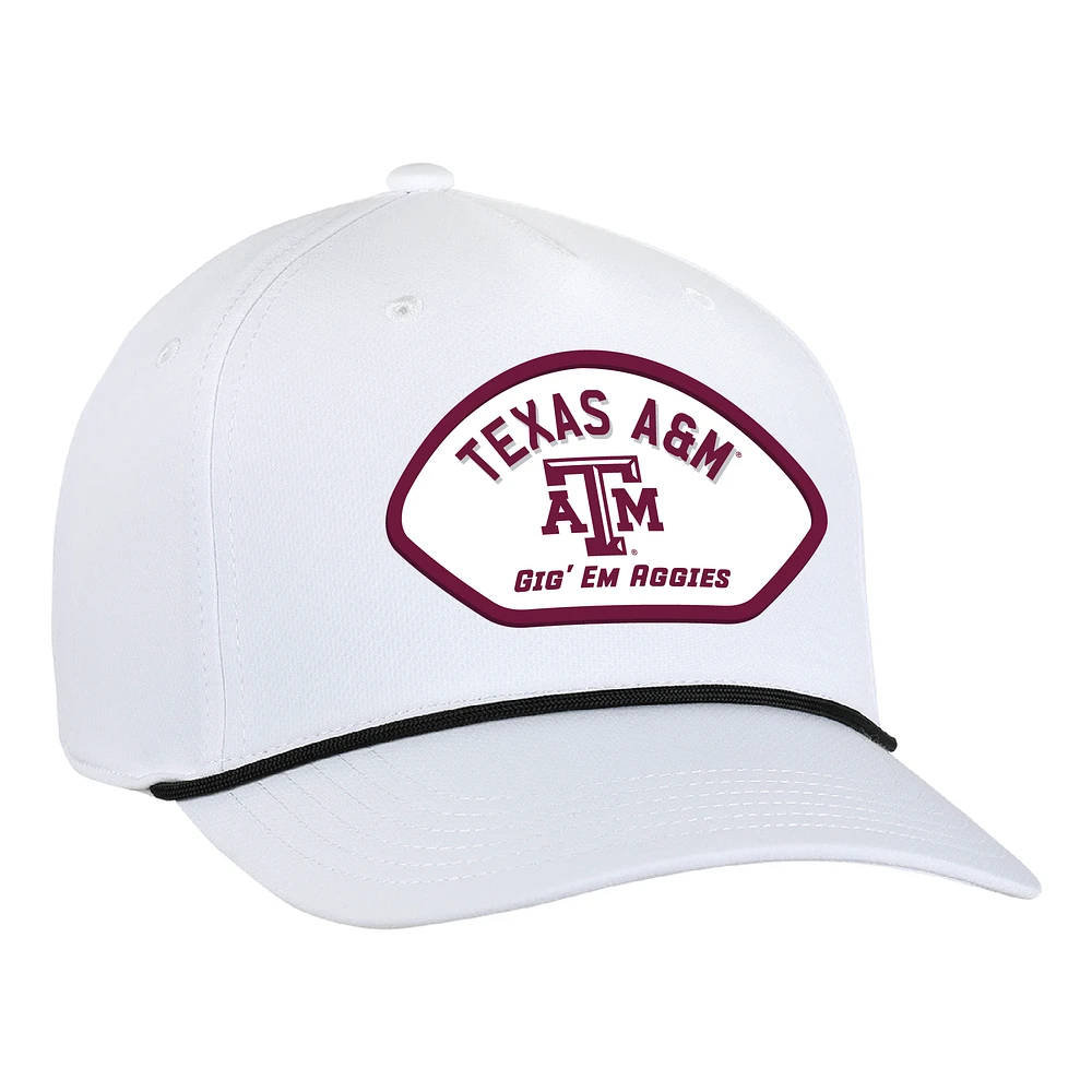 Men's Ahead White Texas A&M Aggies Alto Rope Adjustable Hat