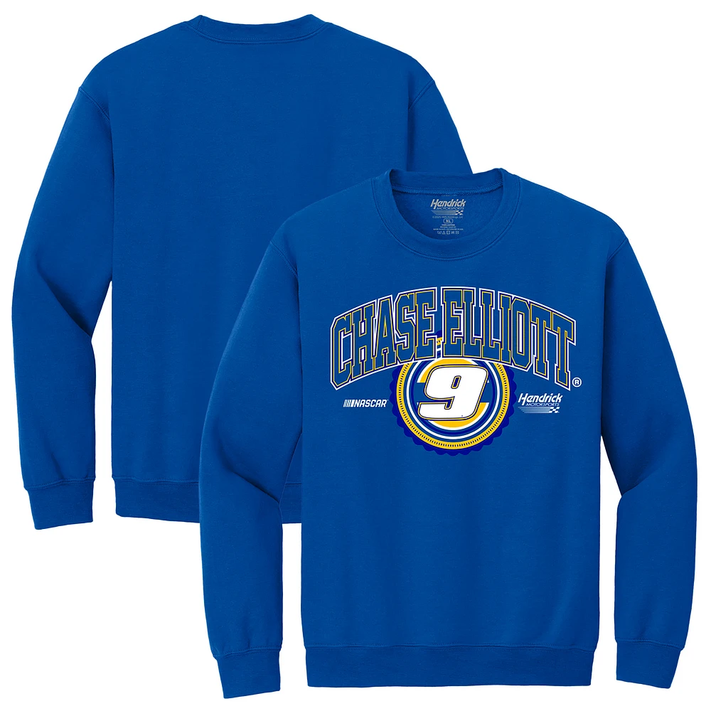 Men's Hendrick Motorsports Team Collection Royal Chase Elliott Name & Number Sweatshirt