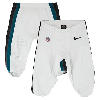 A.J. Brown Philadelphia Eagles Game-Used White Nike Pants vs. Pittsburgh Steelers on December 15, 2024