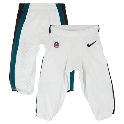 DeVonta Smith Philadelphia Eagles Game-Used White Nike Pants vs. Pittsburgh Steelers on December 15, 2024