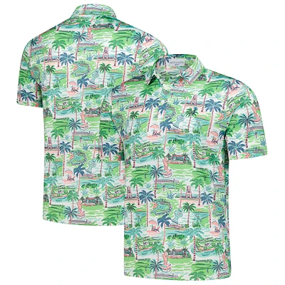 Men's Smith & Quinn Green 2025 Cognizant Classic Signature Print Smitty Polo