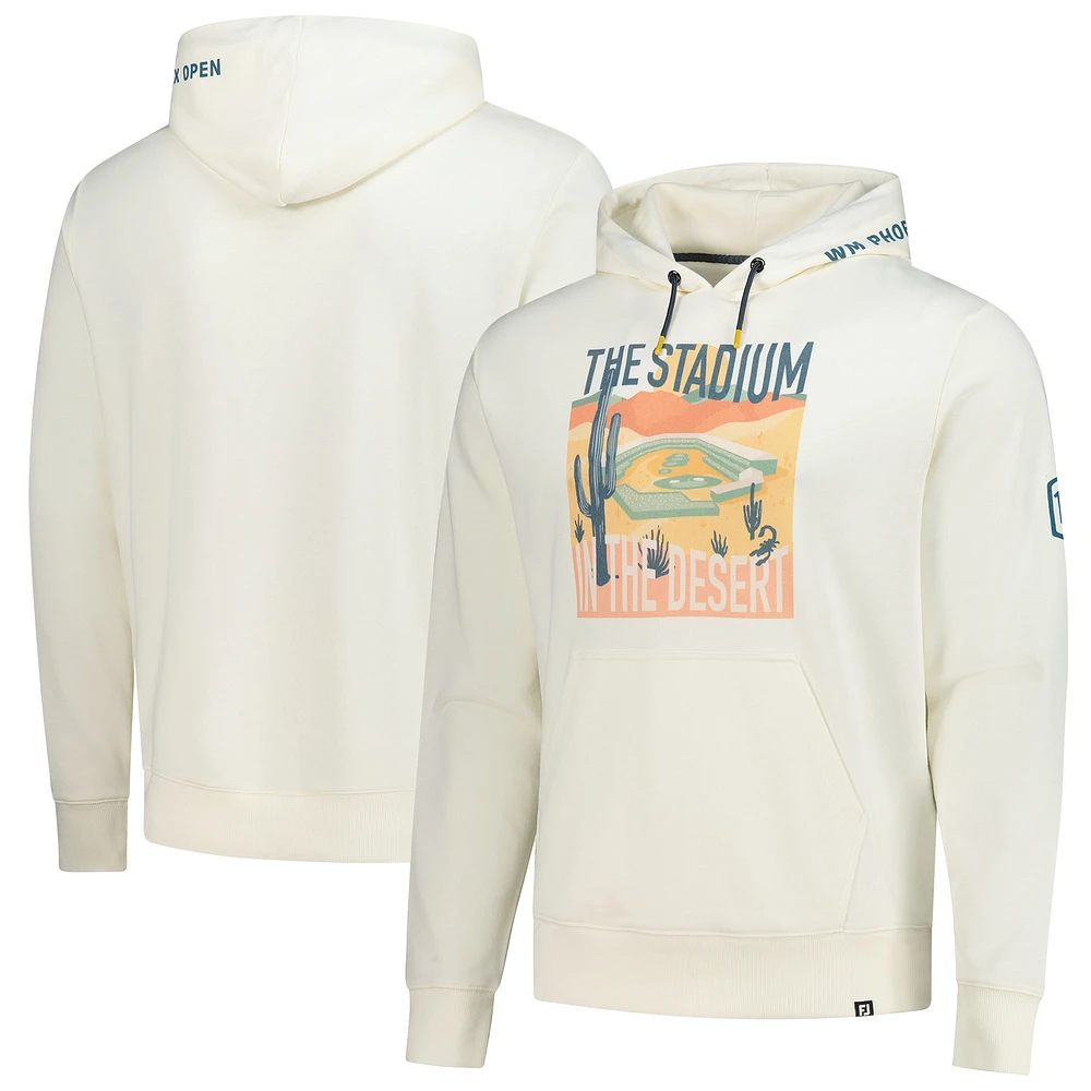 Men's FootJoy Cream 2025 WM Phoenix Open Stadium Pullover Hoodie