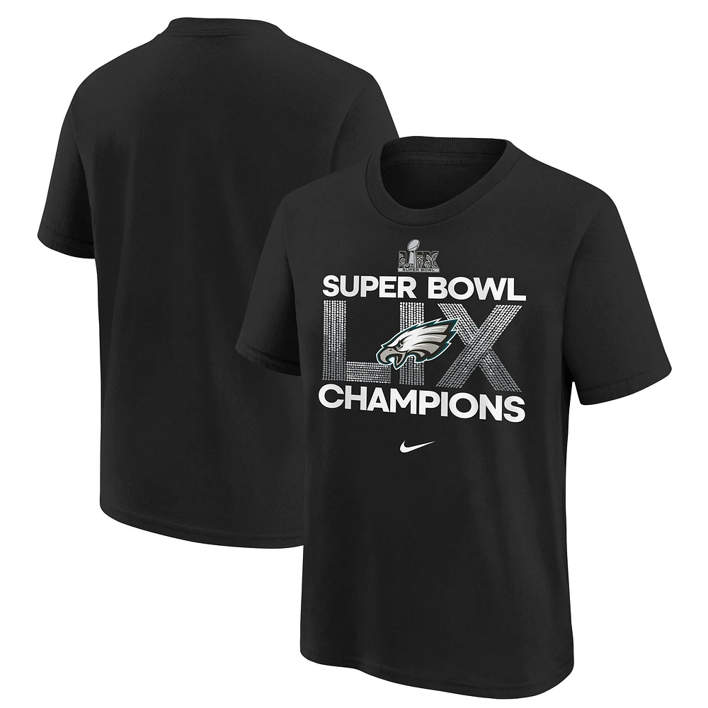Youth Nike Philadelphia Eagles Super Bowl LIX Champions T-Shirt
