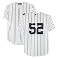 CC Sabathia New York Yankees Autographed Nike White Replica Jersey with "HOF 25" Inscription