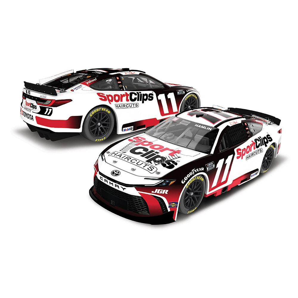 Action Racing Denny Hamlin 2025 #11 Sport Clips 1:24 Regular Paint Die-Cast Toyota Camry XSE