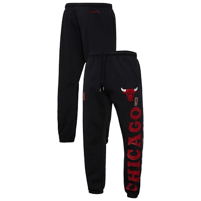 Men's Mitchell & Ness Black Chicago Bulls Hardwood Classics Team Origins Pants