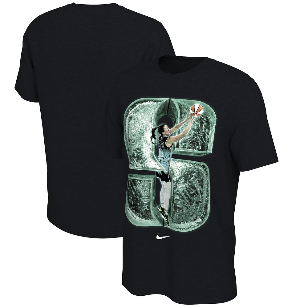 Unisex Nike Sabrina Ionescu Black New York Liberty WNBA Summit Player T-Shirt