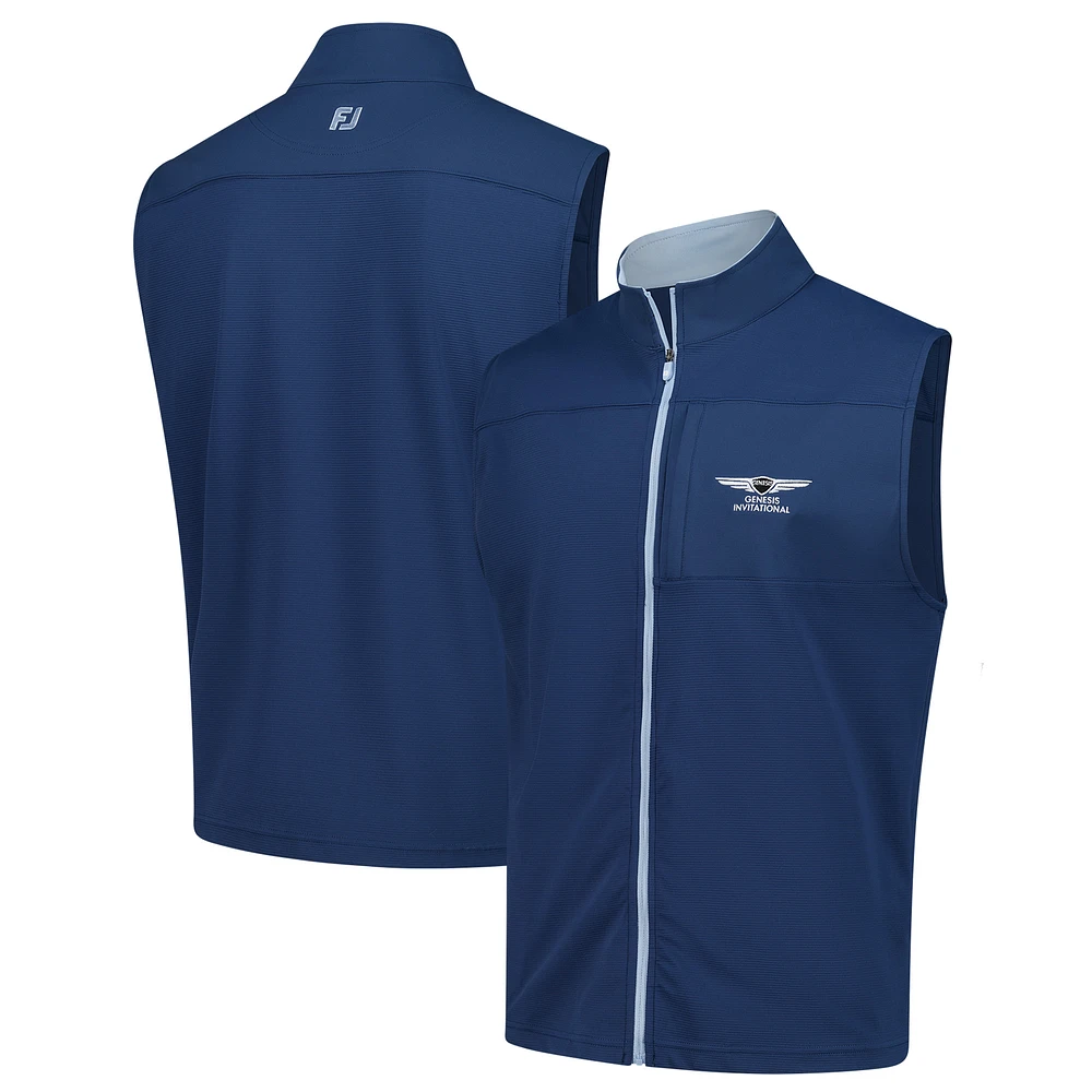 Men's FootJoy Blue Genesis Invitational Ottoman Knit Vest