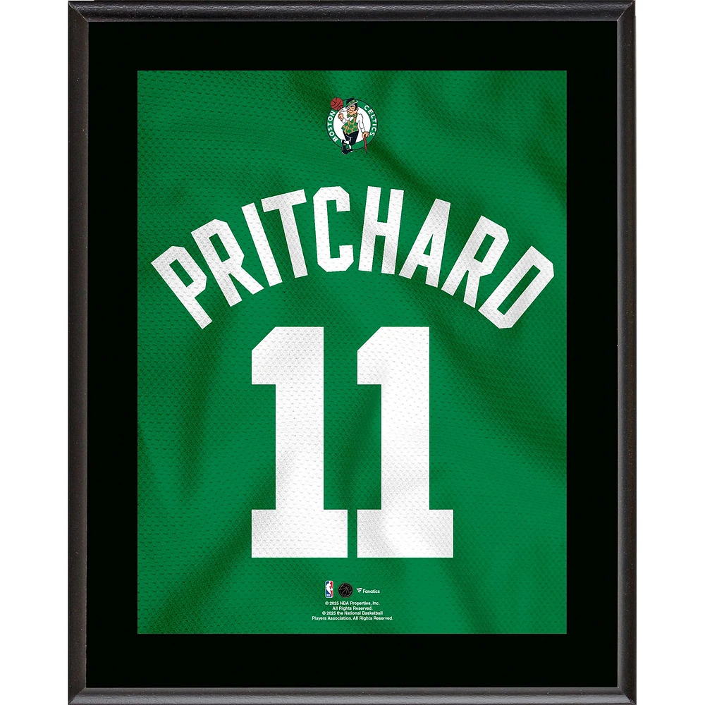Payton Pritchard Boston Celtics 10.5" x 13" Jersey Number Sublimated Player Plaque
