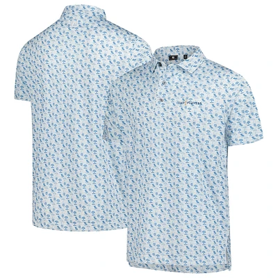 Men's FootJoy White THE PLAYERS ProDry All Over Print Polo
