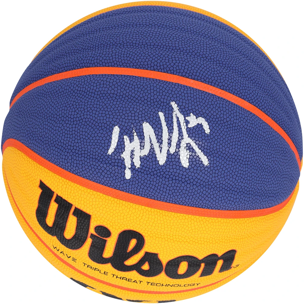 Hailey Van Lith USA Basketball Autographed Wilson 3 x 3 FIBA Official Game Basketball