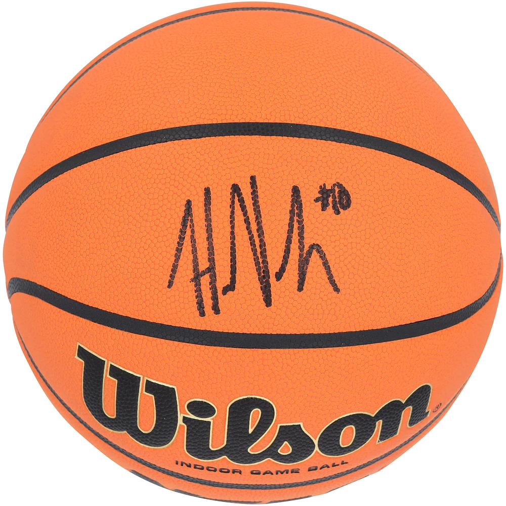 Hailey Van Lith TCU Horned Frogs Autographed NCAA Wilson Official Game Basketball