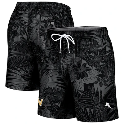 Men's Tommy Bahama Black Vanderbilt Commodores Santiago Palms Board Shorts