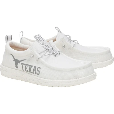 Men's Hey Dude Orange Texas Longhorns Wally Casual Shoes