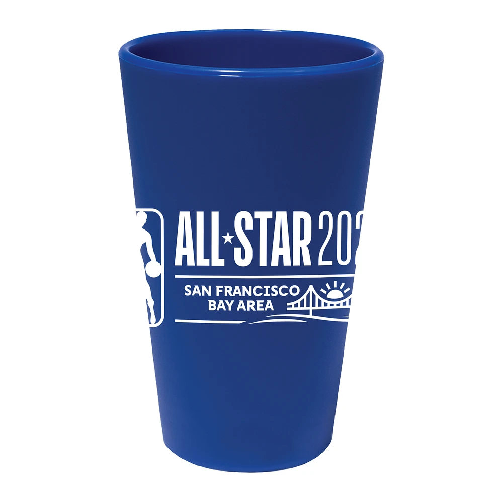 WinCraft 2025 NBA All-Star Game 16oz. Silicone Pint Glass