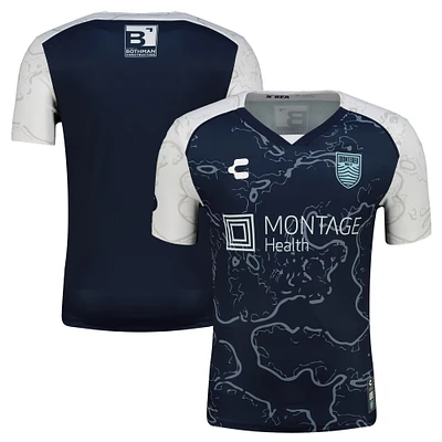 Men's Charly Navy Monterey Bay FC 2025 Home Authentic Jersey