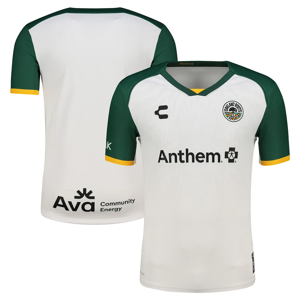Men's Charly White Oakland Roots SC 2025 Away Authentic Jersey