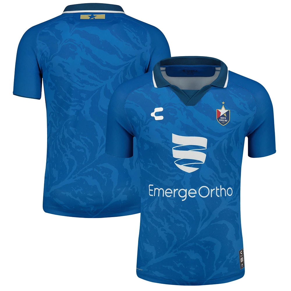 Men's Charly Navy North Carolina FC 2025 Home Authentic Jersey