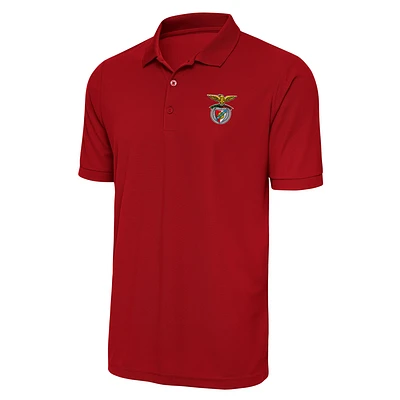 Men's Antigua Red Benfica Derive Polo