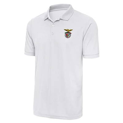 Men's Antigua White Benfica Derive Polo