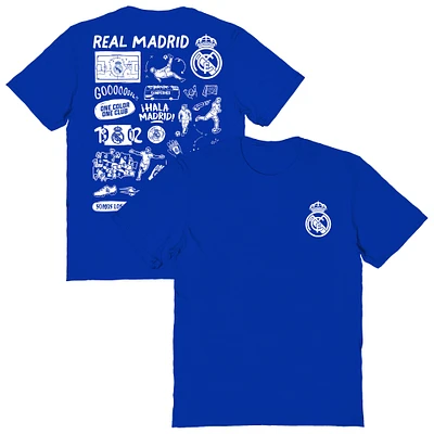 Women's Vive La Fete Royal Real Madrid Impressions Artwork T-Shirt