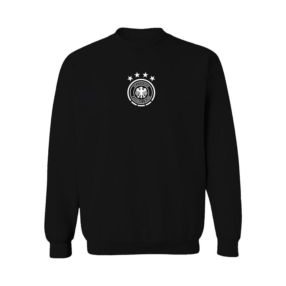 Women's Vive La Fete Black Germany National Team Color Badge Pullover Sweatshirt