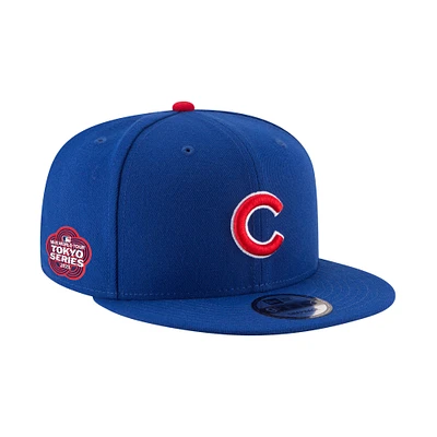 Men's New Era Royal Chicago Cubs 2025 MLB World Tour: Tokyo Series Side Patch 9FIFTY Snapback Hat