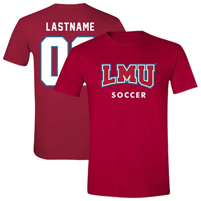 Unisex Cardinal Loyola Marymount Lions NIL Pick-A-Player Men's Soccer Shirsey