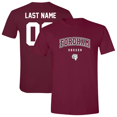 Unisex Maroon Fordham Rams NIL Pick-A-Player Men's Soccer Shirsey