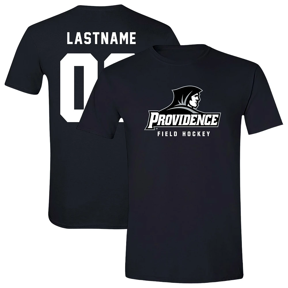 Unisex Black Providence Friars Women's Field Hockey NIL Pick-A-Player Shirsey