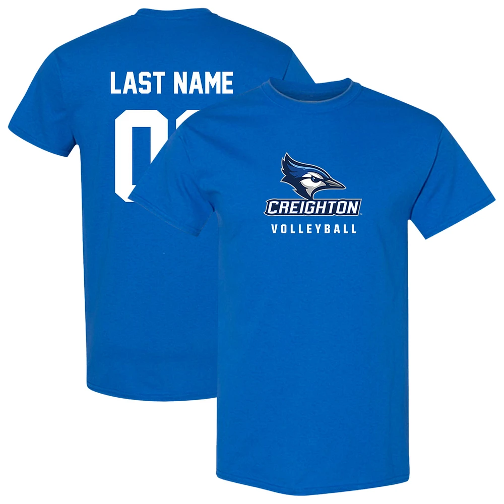 Unisex Royal Creighton Bluejays Women's Volleyball NIL Pick-A-Player Shirsey