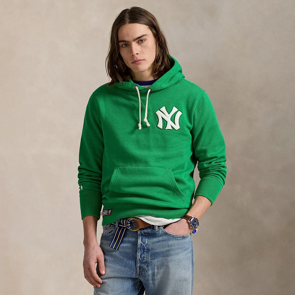 Polo Ralph Lauren Green Yankees Fleece Hoodie