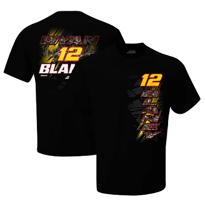 Men's Team Penske Black Ryan Blaney Menards Camo T-Shirt
